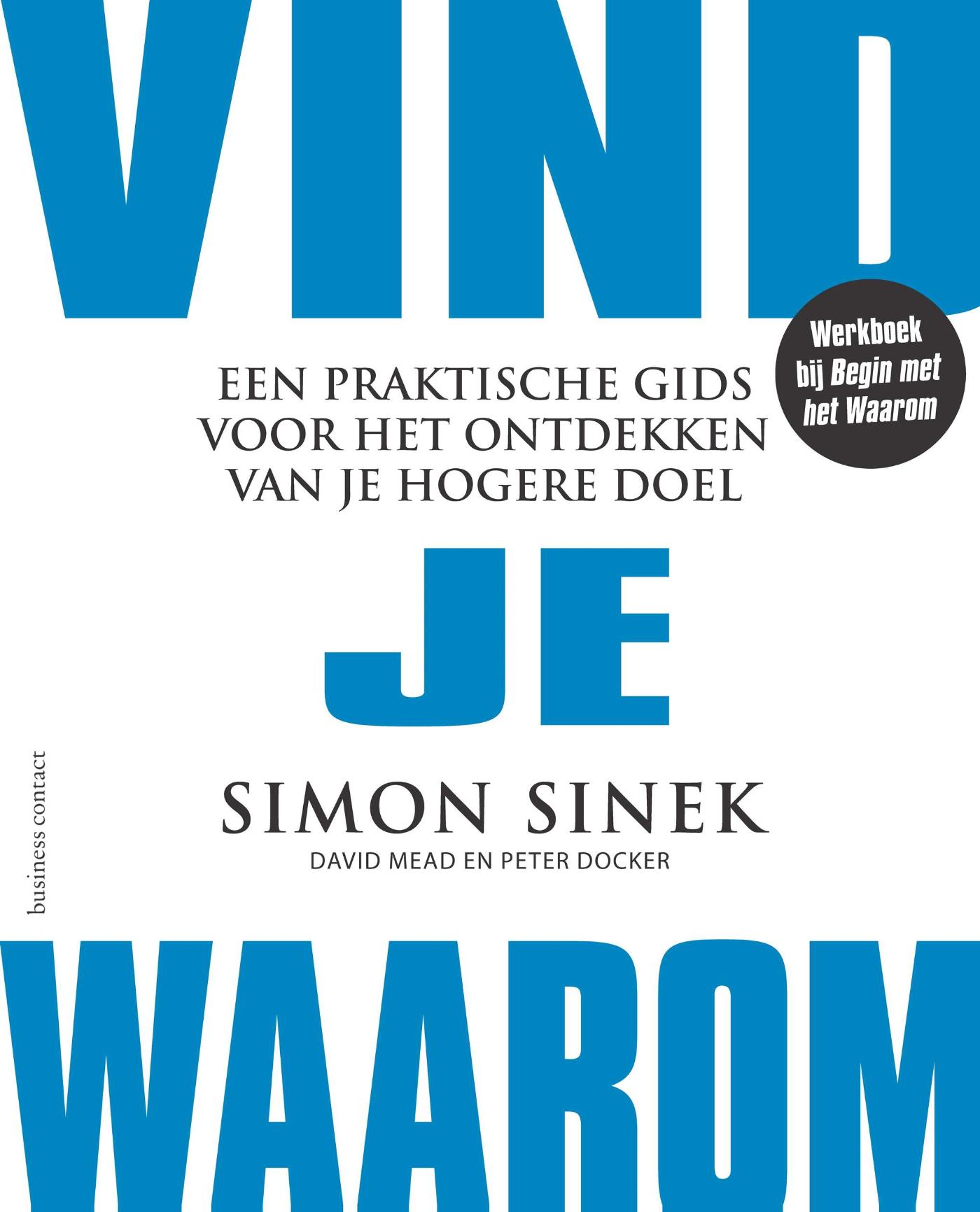 Omslag van Vind je Waarom