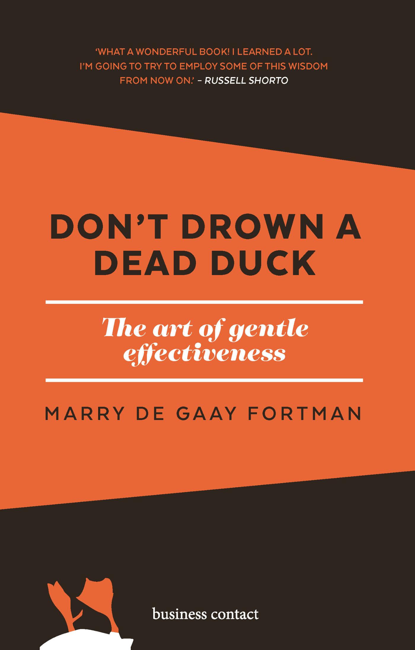 Omslag van Don't drown a dead duck