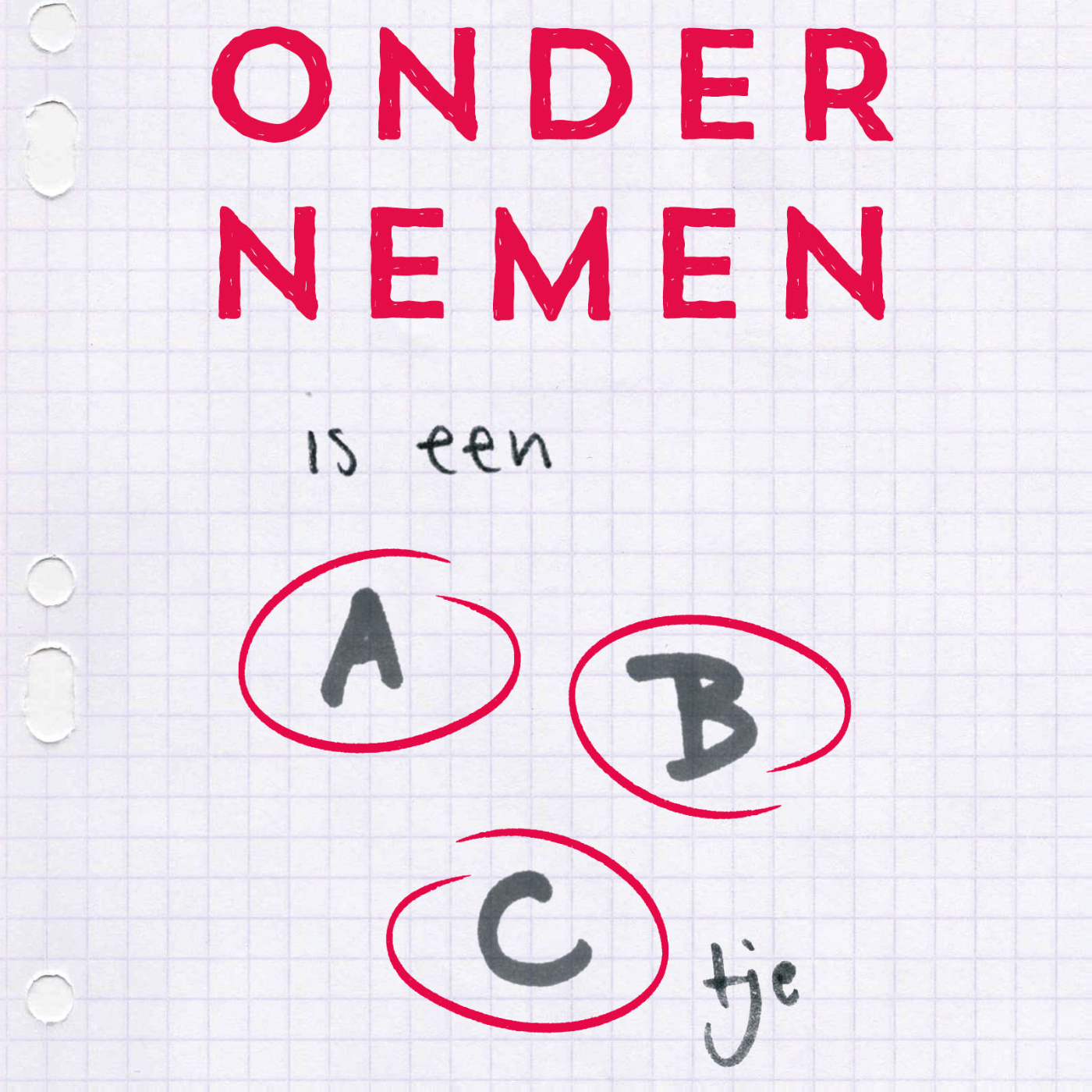 Omslag van Ondernemen is een ABC'tje