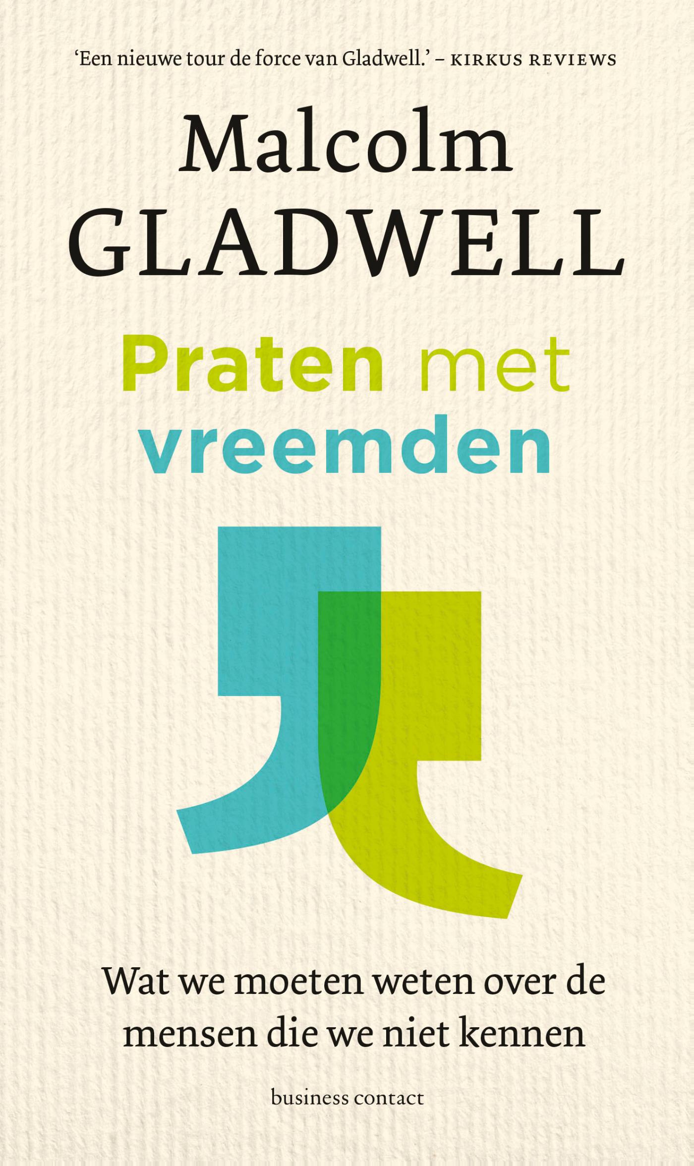 Omslag van Praten met vreemden
