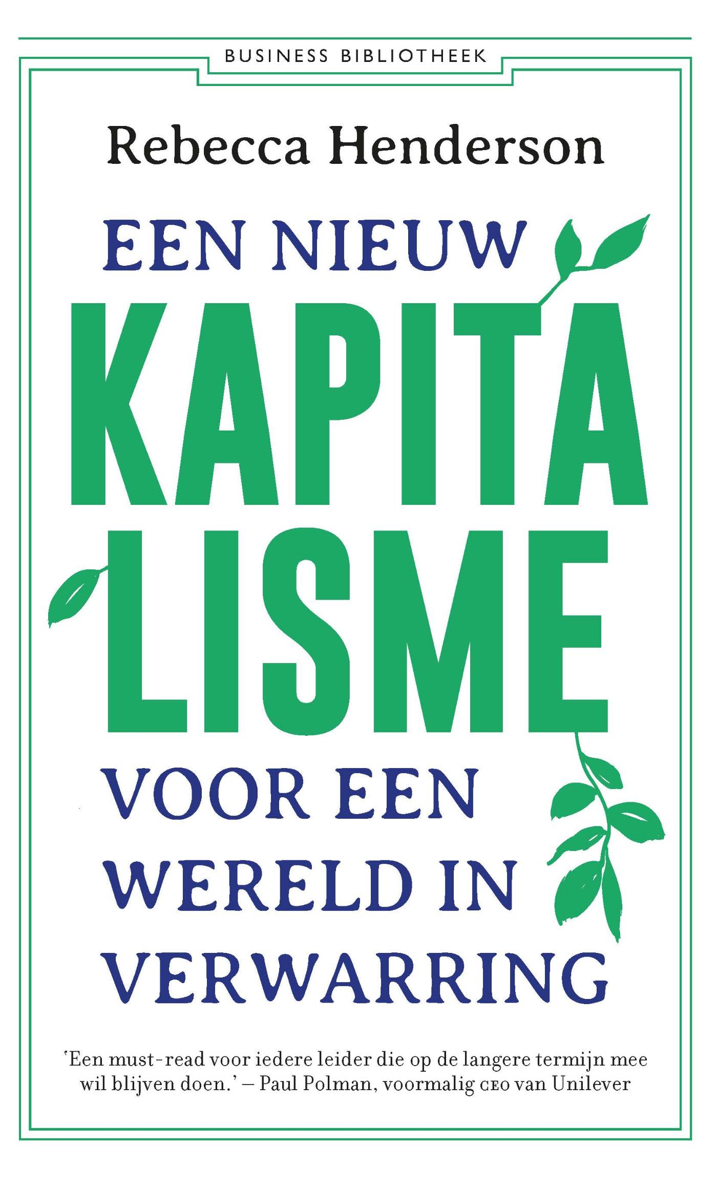 Omslag van Een nieuw kapitalisme voor een wereld in verwarring