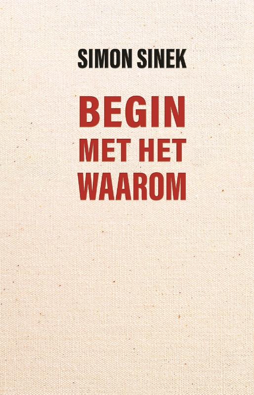 Omslag van Begin met het waarom