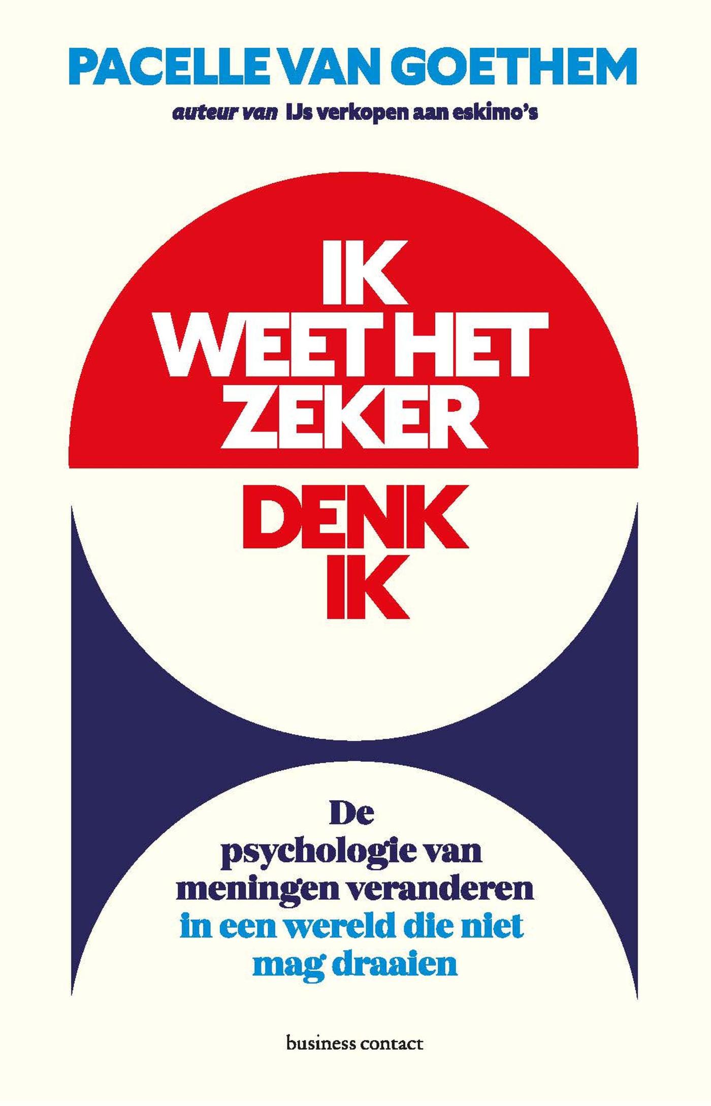 Omslag van Ik weet het zeker, denk ik
