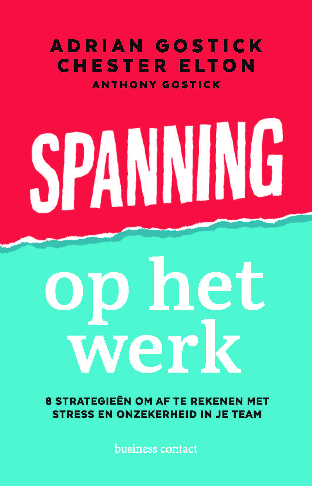 Omslag van Spanning op het werk