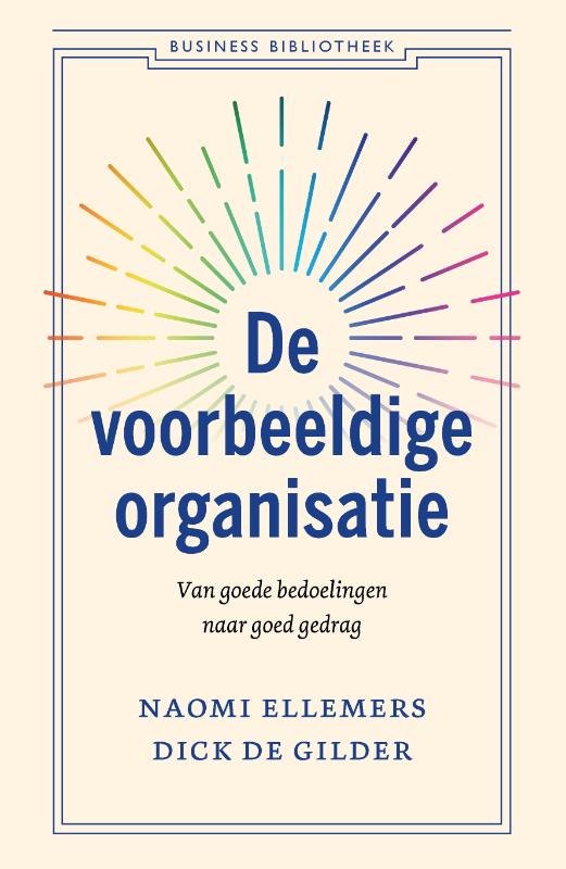 Omslag van De voorbeeldige organisatie