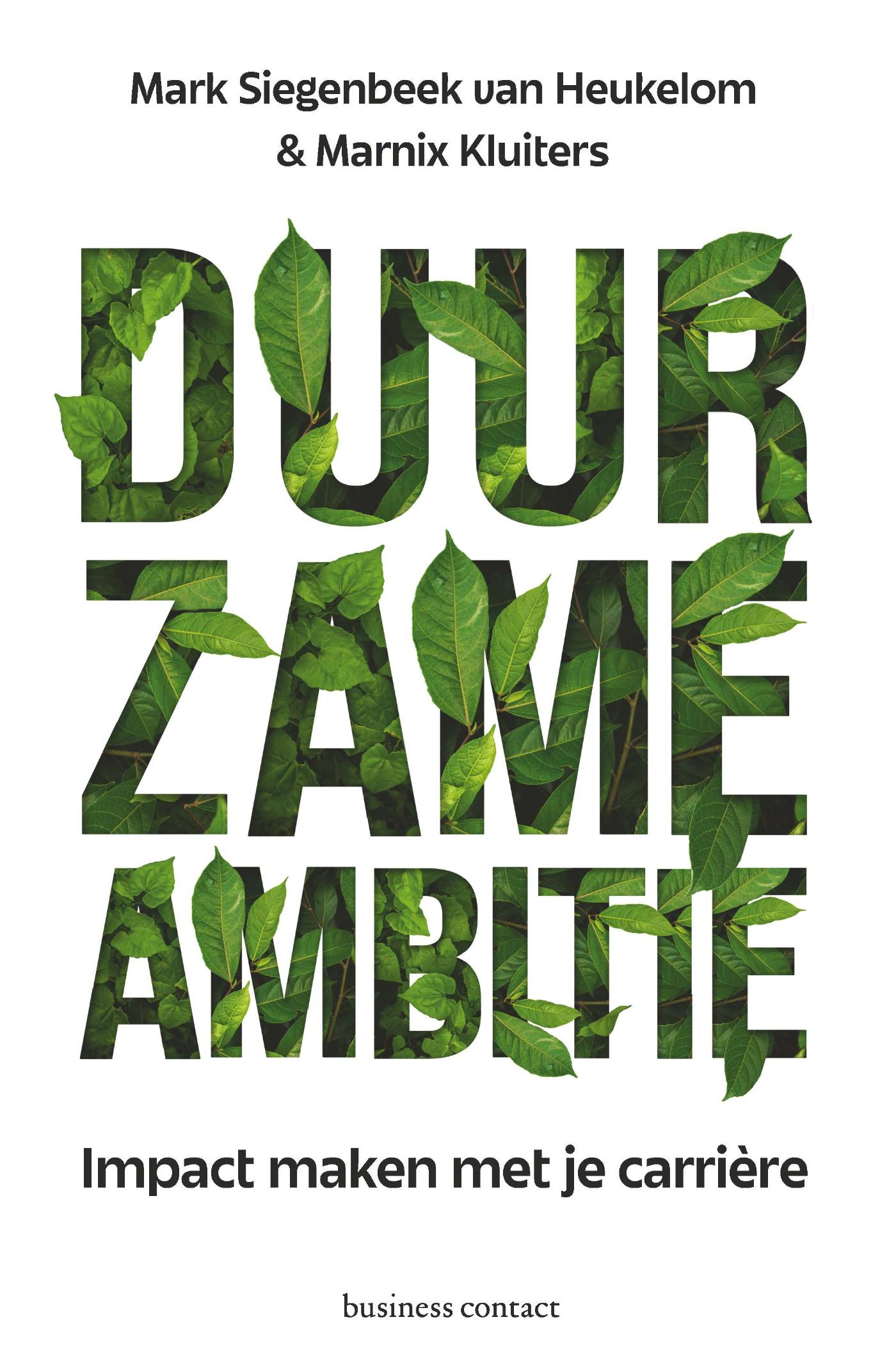 Omslag van Duurzame ambitie