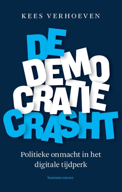 Omslag van De democratie crasht