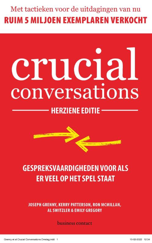 Omslag van Crucial Conversations