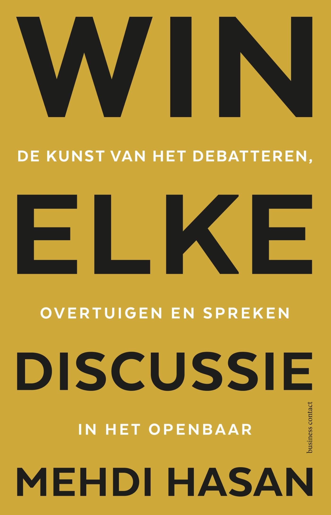 Omslag van Win elke discussie