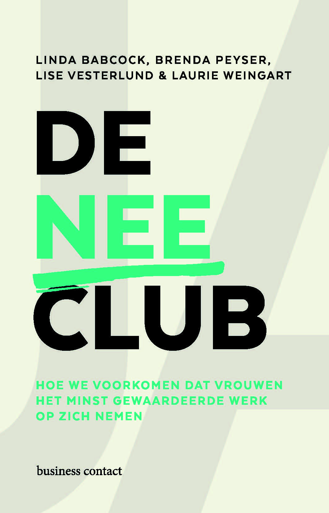 Omslag van De Nee club
