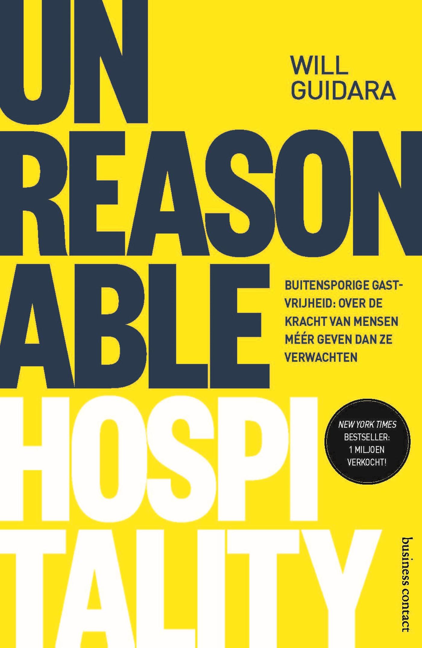 Omslag van Unreasonable Hospitality