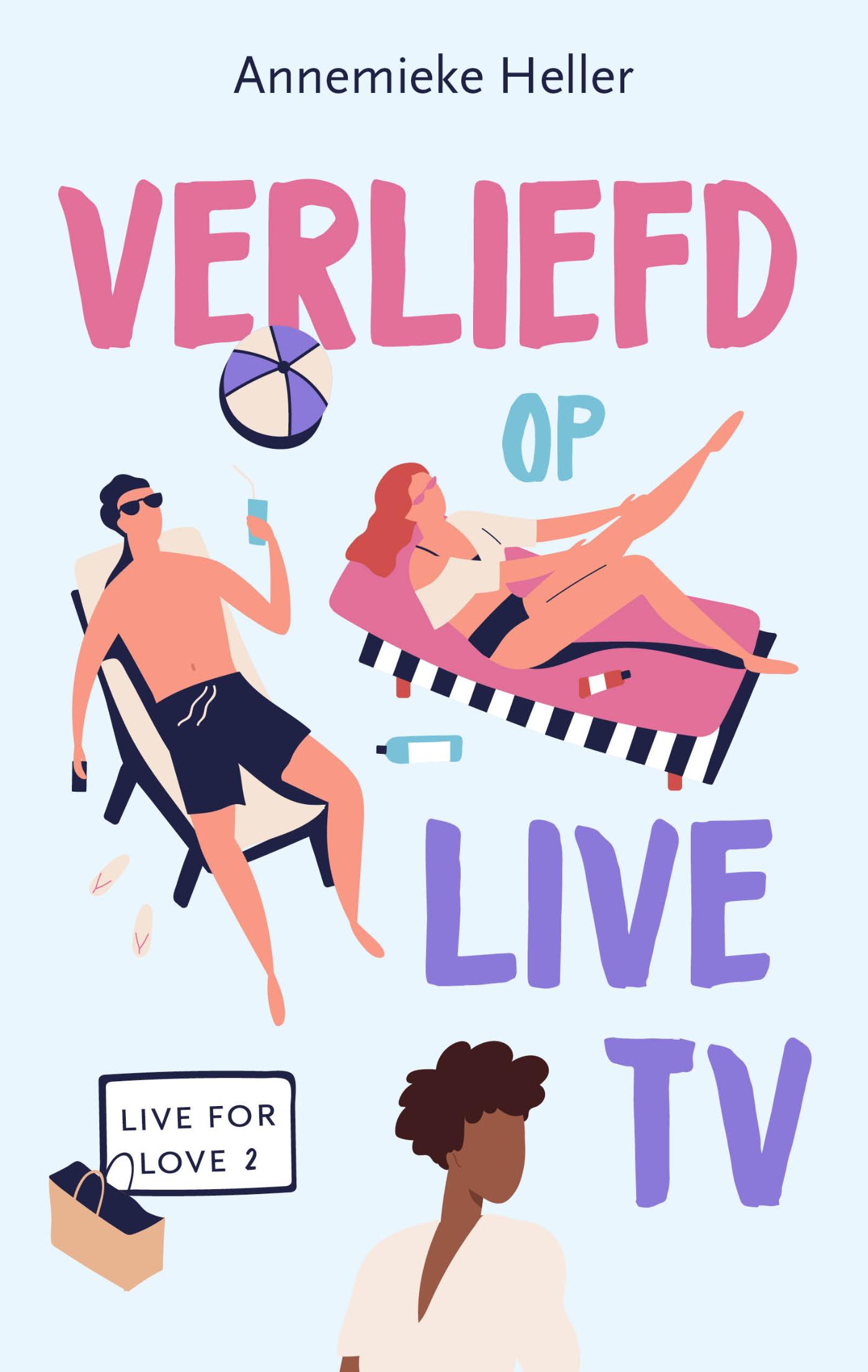Omslag van Verliefd op live tv
