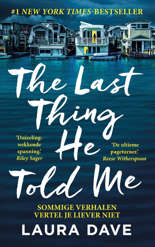 Omslag van The Last Thing He Told Me