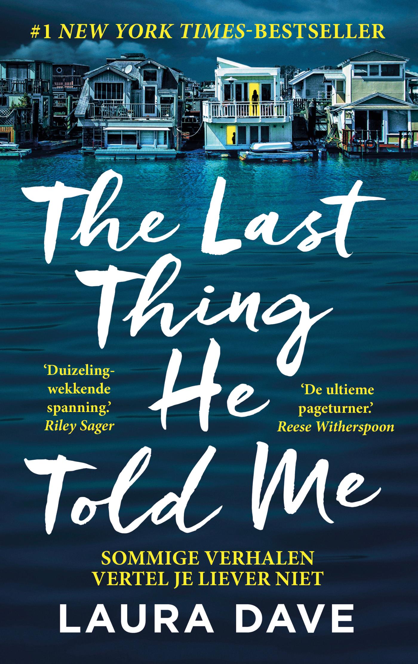 Omslag van The Last Thing He Told Me