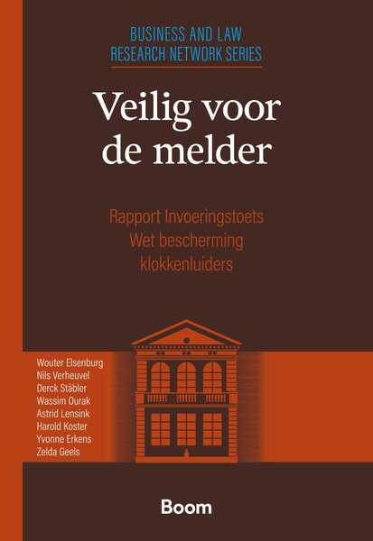Omslag van Veilig voor de melder