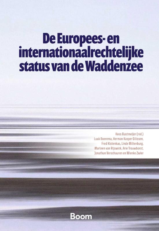 Omslag van De Europees- en internationaalrechtelijke status van de Waddenzee