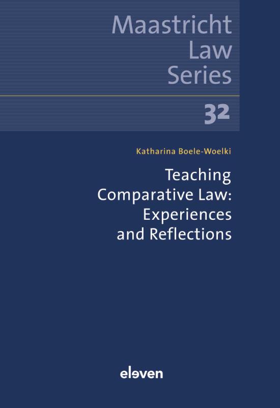 Omslag van Teaching Comparative Law: Experiences and Reflections