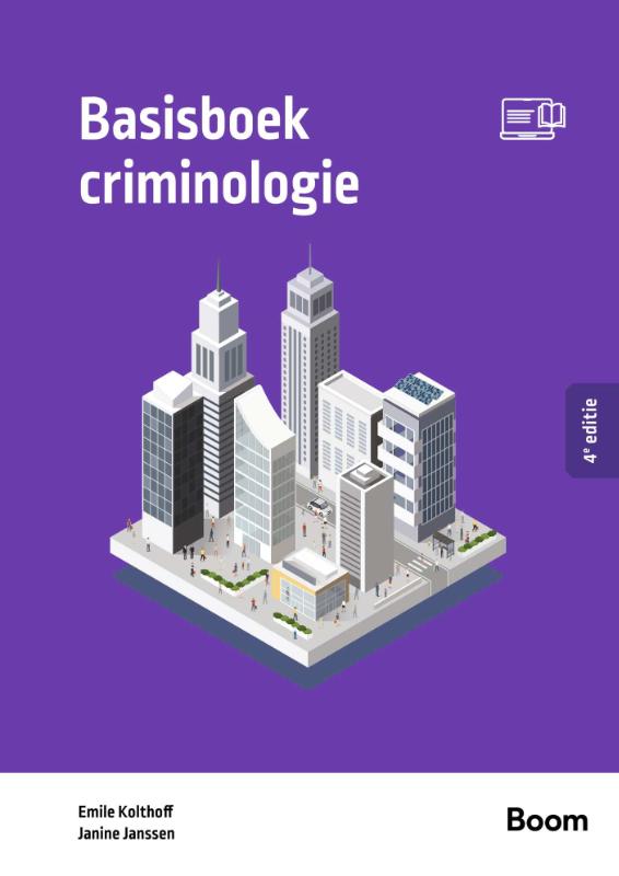 Omslag van Basisboek criminologie