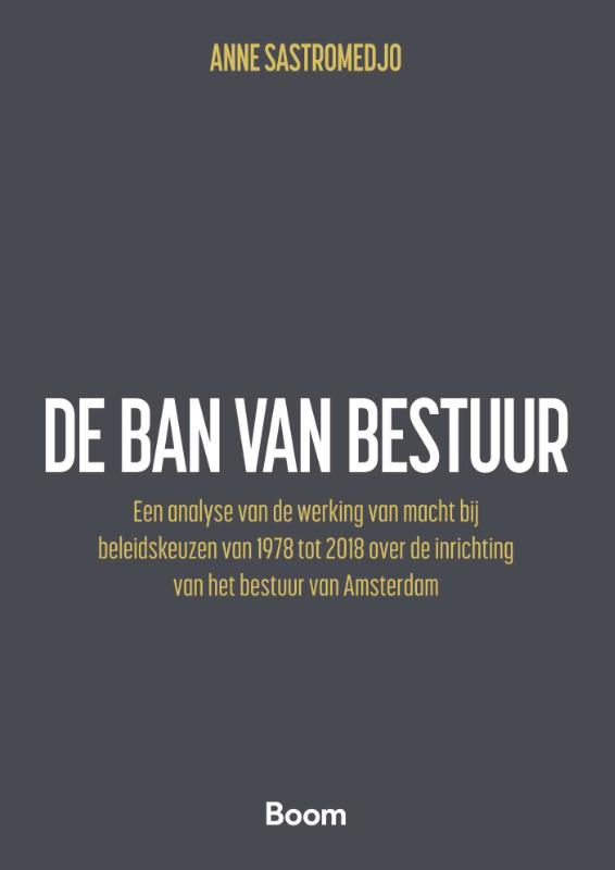 Omslag van De ban van bestuur