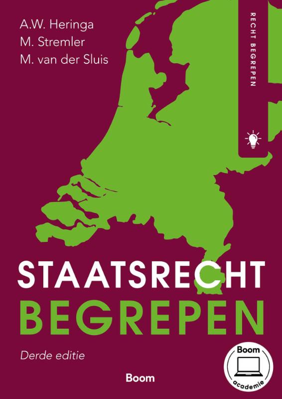 Omslag van Staatsrecht begrepen
