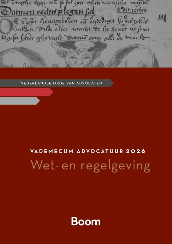 Omslag van Vademecum Advocatuur 2026