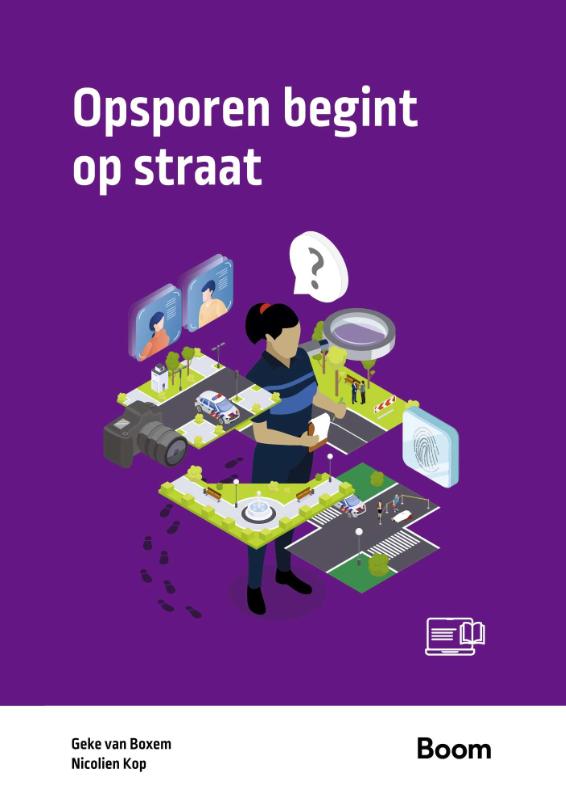 Omslag van Opsporen begint op straat