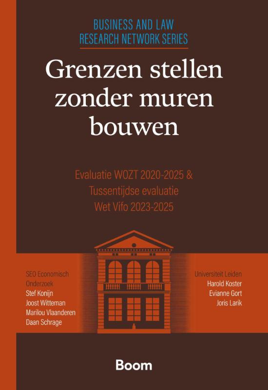 Omslag van Grenzen stellen zonder muren bouwen