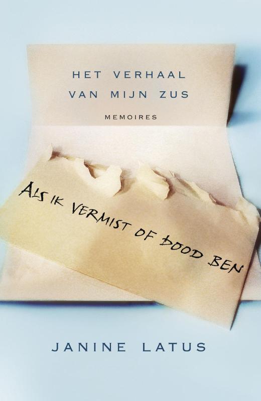 Omslag van Als ik vermist of dood ben