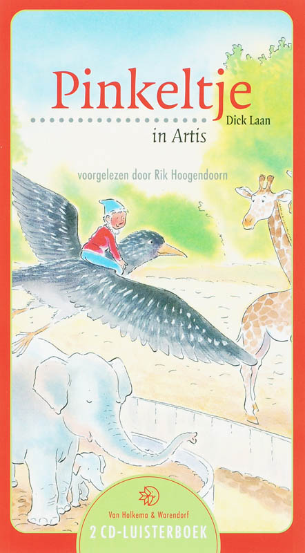 Omslag van Pinkeltje in Artis 2 CD's