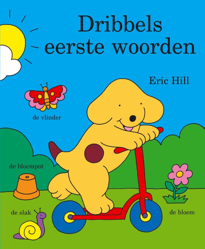 Omslag van Dribbels eerste woorden - Groot kartonboek