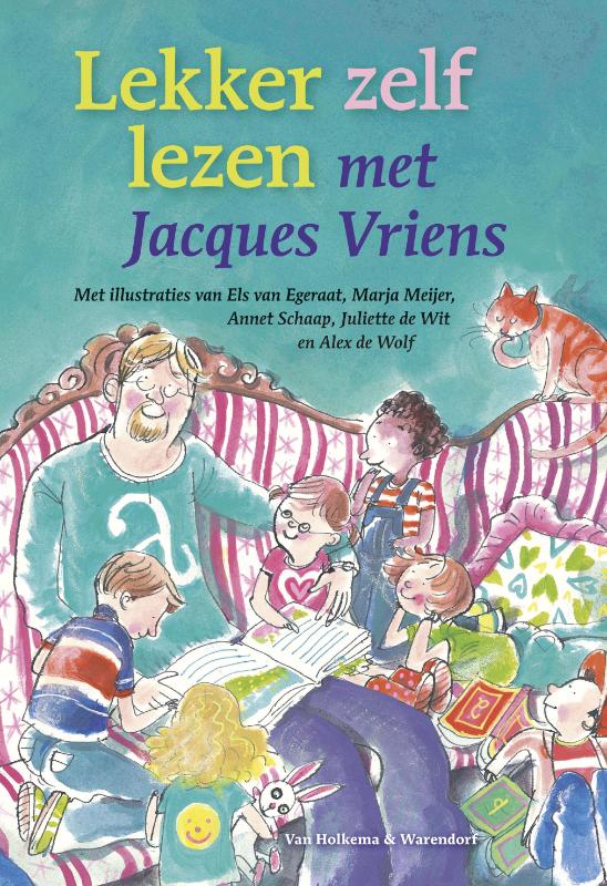 Omslag van Lekker zelf lezen met Jacques Vriens