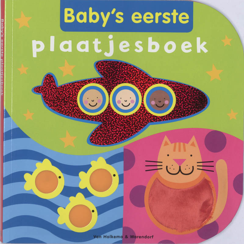 Omslag van Baby's eerste plaatjesboek