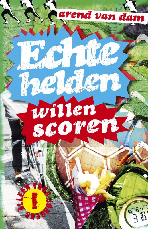 Omslag van Echte helden willen scoren