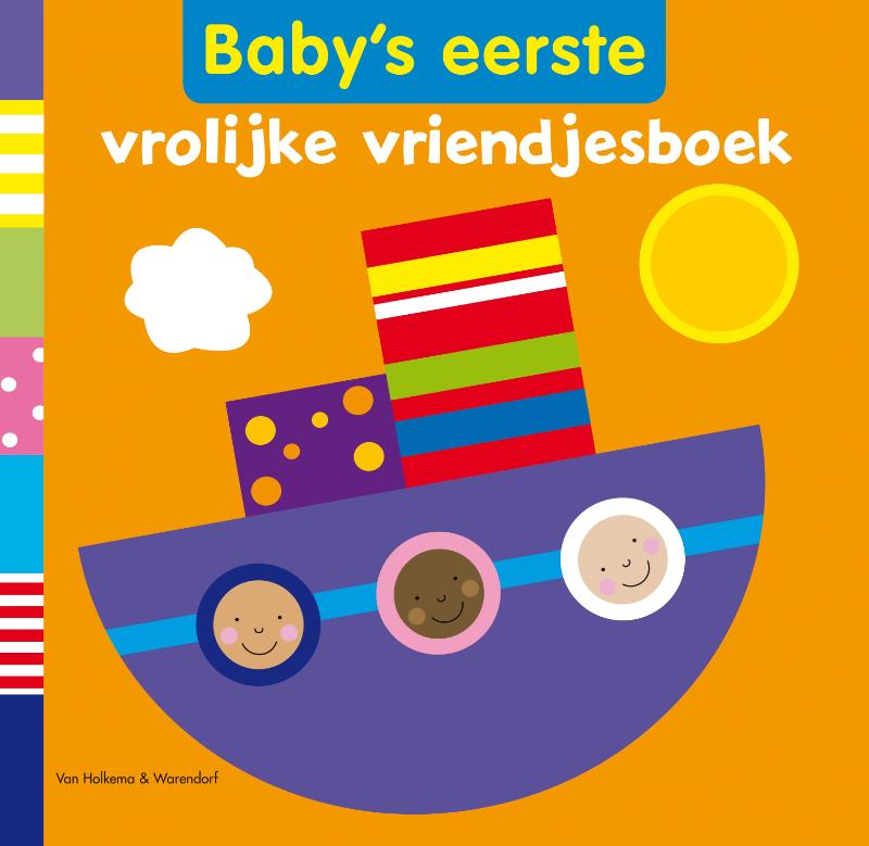 Omslag van Baby's eerste vrolijke vriendjesboek
