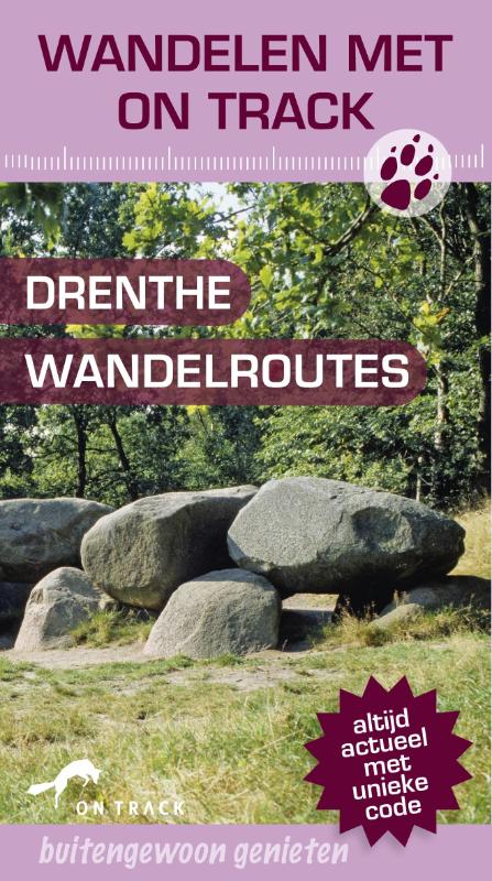 Omslag van Drenthe wandelroutes