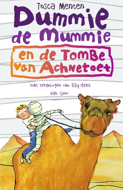Omslag van Dummie de mummie en de tombe van Achnetoet