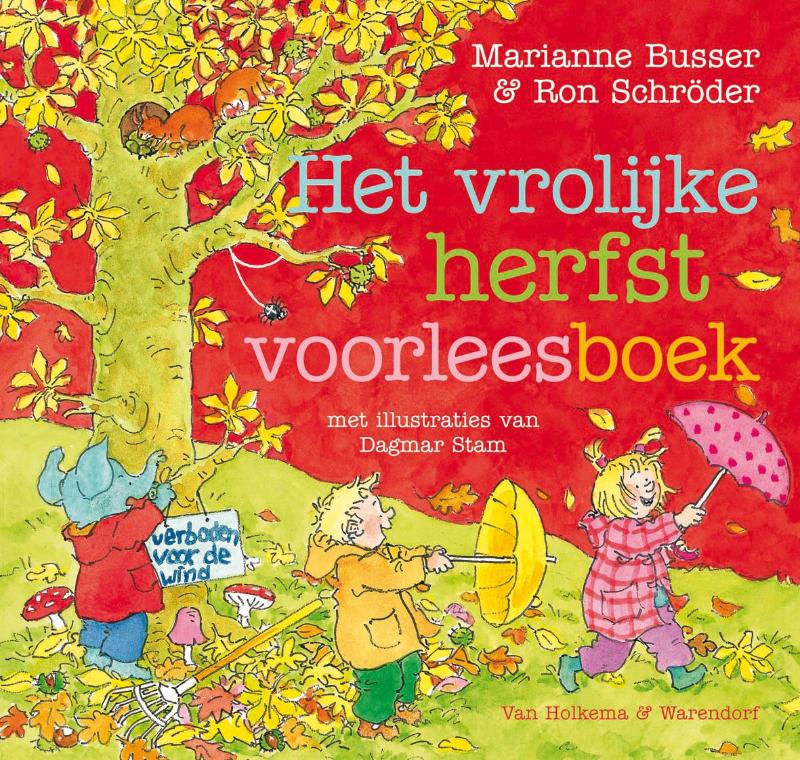 Omslag van Het vrolijke herfstvoorleesboek