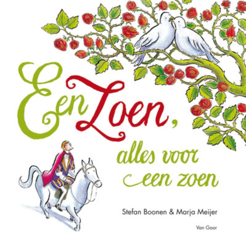 Omslag van Een zoen, alles voor een zoen