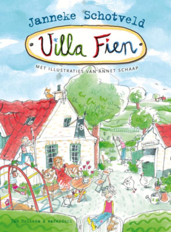 Omslag van Villa Fien paperbackuitgave backcard a 10 ex