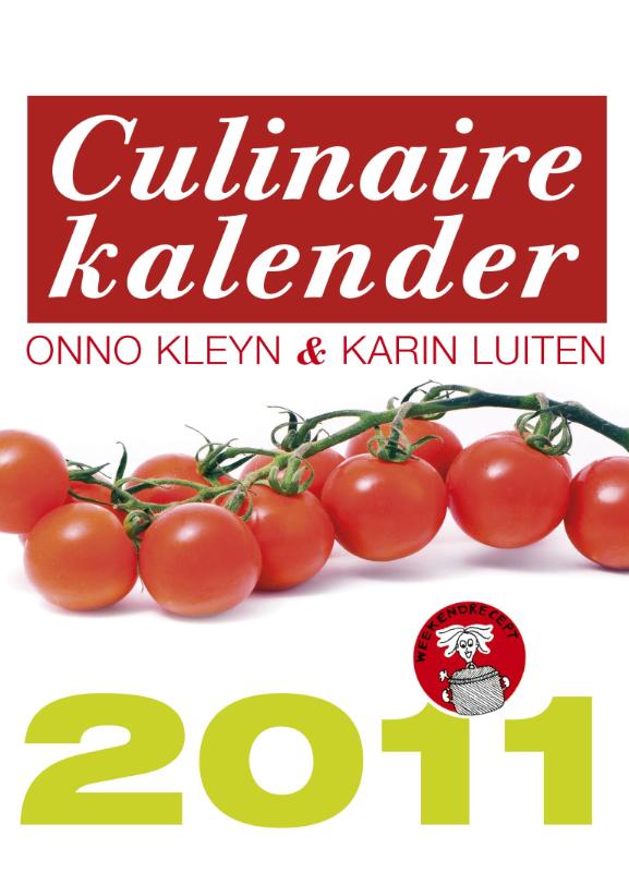 Omslag van Culinaire kalender 2011