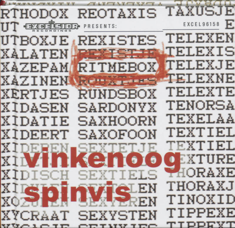 Omslag van Ritmebox van Simon Vinkenoog en Spinvis