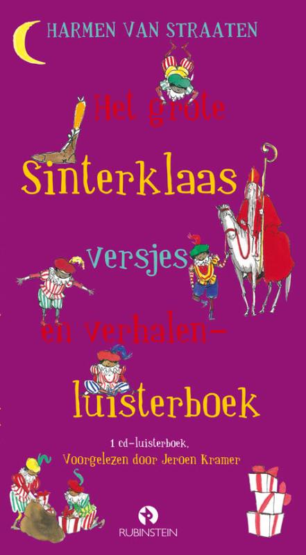Omslag van Het Grote Sinterklaas versjes en verhalen-luisterboek