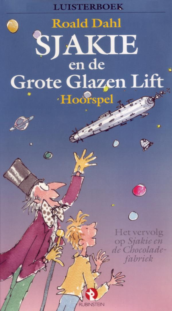 Omslag van Sjakie en de grote glazen lift