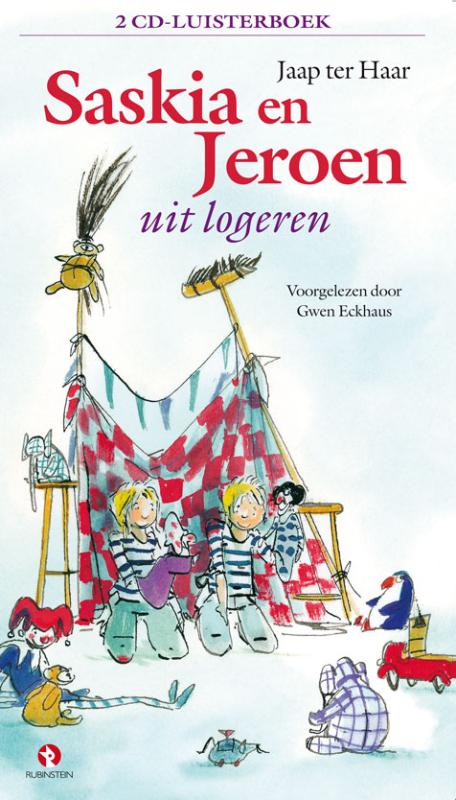 Omslag van Saskia en Jeroen - Uit logeren