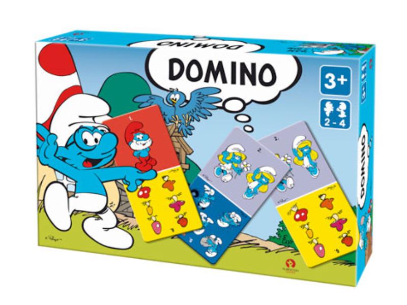 Omslag van Smurfen Domino