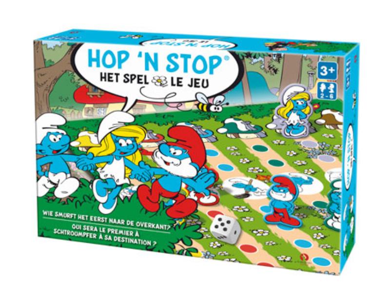 Omslag van Smurfen hop 'n stop