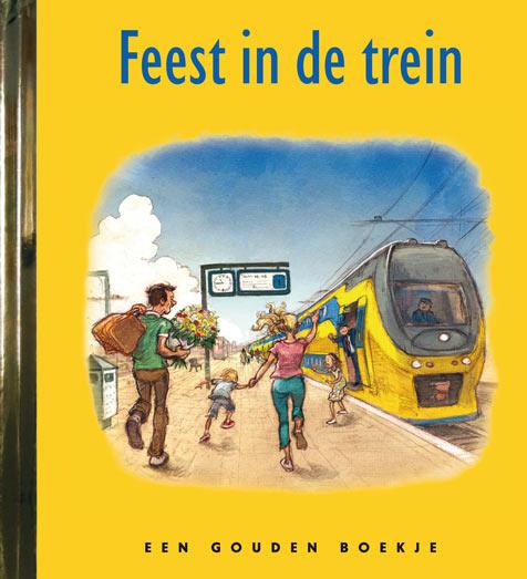 Omslag van Feest in de trein