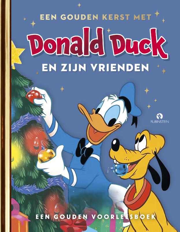 Omslag van Een Gouden kerst met Donald Duck