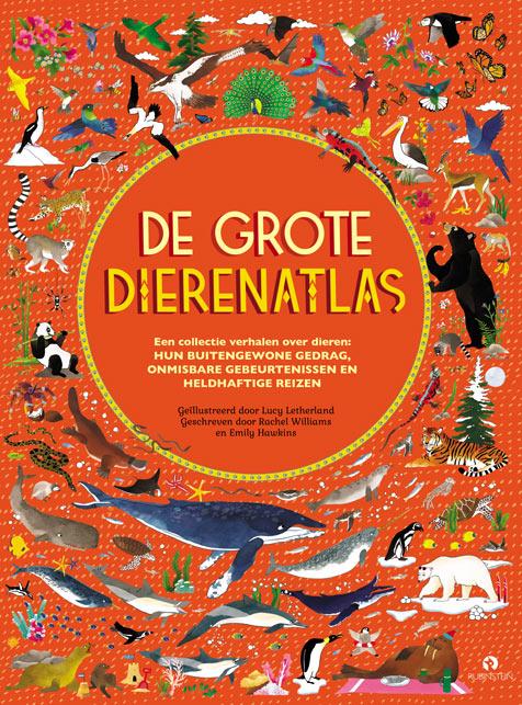 Omslag van De grote dierenatlas