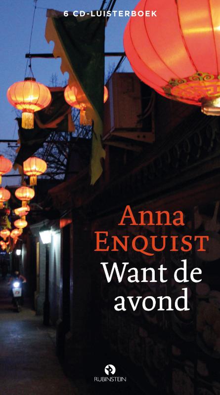 Omslag van Want de avond